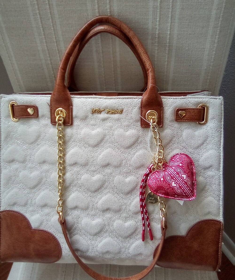 Betsey Johnson Canvas Tote Bag (On Sale, This Week Only!)